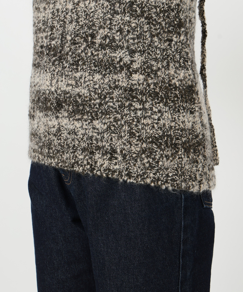 crinkle crinkle crinkle（クリンクルクリンクルクリンクル）の「crinkle crinkle crinkle mohair mix knit bustier CC-4028（ニット/セーター・レディース・チャコールグレー・FREE）」の16枚目の写真