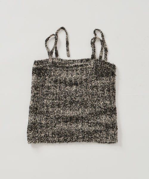 crinkle crinkle crinkle（クリンクルクリンクルクリンクル）の「crinkle crinkle crinkle mohair mix knit bustier CC-4028（ニット/セーター・レディース・チャコールグレー・FREE）」の18枚目の写真
