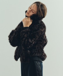 Editt by YECCA VECCA | フェイクファーブルゾン(ブルゾン)