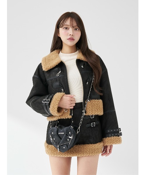 Darich（ダーリッチ）の「フェイクムートンジャケットセットアップ