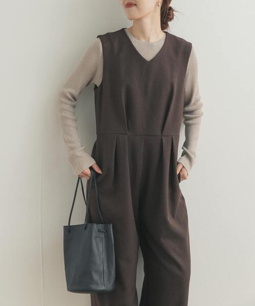 セール】Vネックオールインワン（サロペット/オーバーオール）｜URBAN