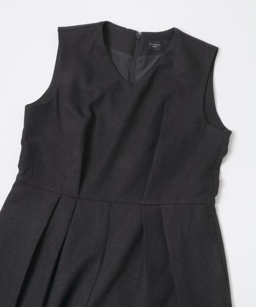 URBAN RESEARCH DOORS（アーバンリサーチドアーズ）の「Vネックオールインワン（ワンピース・レディース・ブラウン/ブラック・MEDIUM/SMALL）」の20枚目の写真