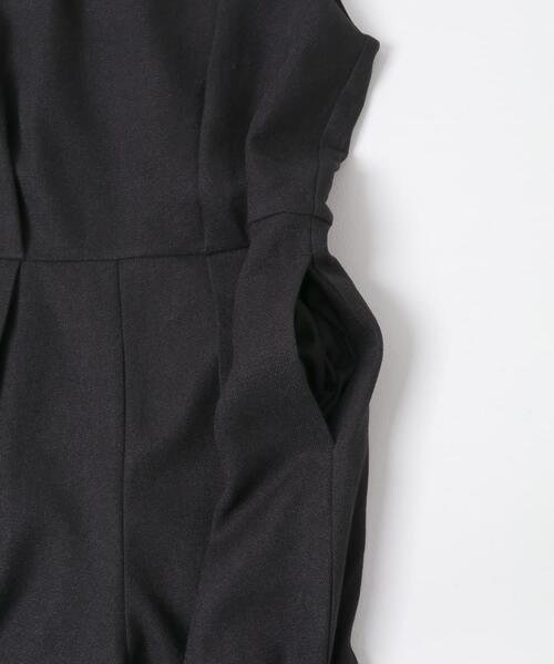 URBAN RESEARCH DOORS（アーバンリサーチドアーズ）の「Vネックオールインワン（ワンピース・レディース・ブラウン/ブラック・MEDIUM/SMALL）」の21枚目の写真