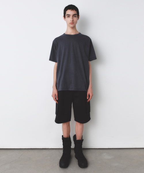 INSILENCE(インサイロンス)の「ダイングカーゴチノショーツBLACK(デニムパンツ・レディース・その他・SMALL/MEDIUM)」の3枚目の写真