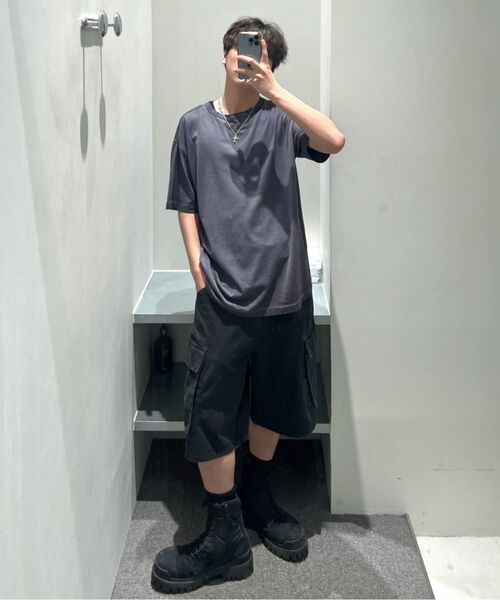 INSILENCE(インサイロンス)の「ダイングカーゴチノショーツBLACK(デニムパンツ・レディース・その他・SMALL/MEDIUM)」の12枚目の写真