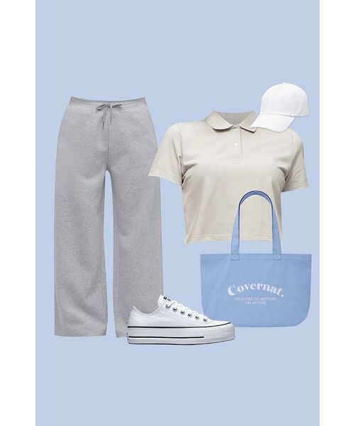 MUSINSA STANDARD WOMAN(ムシンサスタンダードウーマン)の「【クールタンダード】レディースクロップドピケポロシャツ【きのこ】(ポロシャツ・レディース・その他・SMALL/MEDIUM/LARGE/X-SMALL)」の7枚目の写真