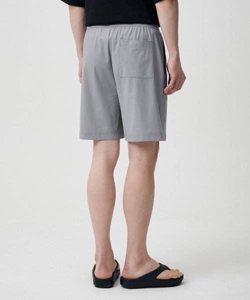 MUSINSA STANDARD（ムシンサスタンダード）の「クーリングバンディングショーツ[ライトグレー]（その他パンツ・メンズ・その他・38/36/34）」の4枚目の写真