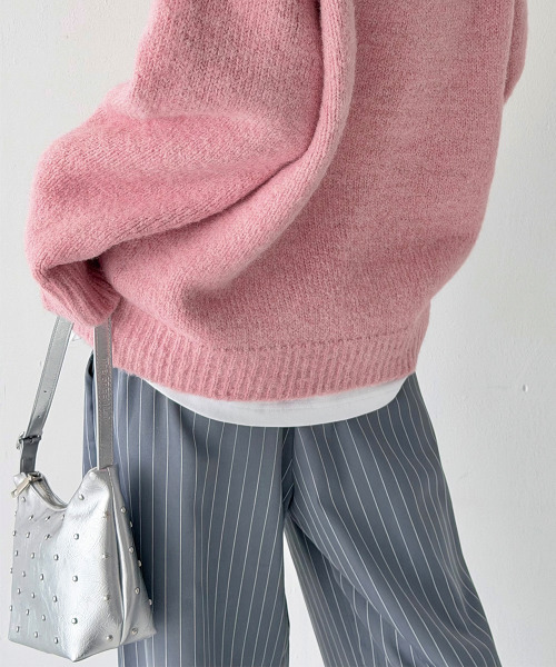 THE GREEN LAB（ザグリーンラボ）の「スタッドミニトートバッグ [シルバー]（トートバッグ・レディース・その他・ONE SIZE）」の18枚目の写真