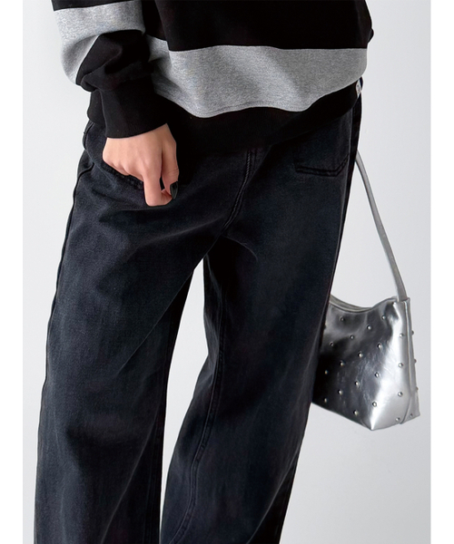 THE GREEN LAB（ザグリーンラボ）の「スタッドミニトートバッグ [シルバー]（トートバッグ・レディース・その他・ONE SIZE）」の16枚目の写真