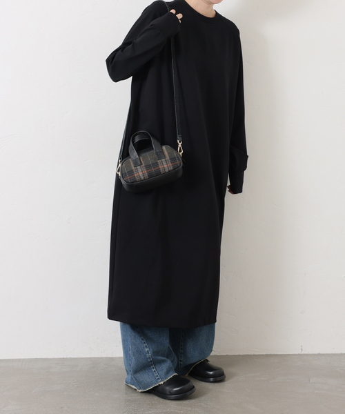 JOURNAL STANDARD LUXE(ジャーナルスタンダード ラックス)の「《追加》ポンチ クルーネックワンピース(ワンピース・レディース・ブラック・FREE)」の8枚目の写真