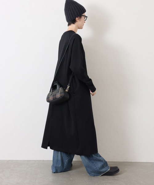 JOURNAL STANDARD LUXE(ジャーナルスタンダード ラックス)の「《追加》ポンチ クルーネックワンピース(ワンピース・レディース・ブラック・FREE)」の9枚目の写真