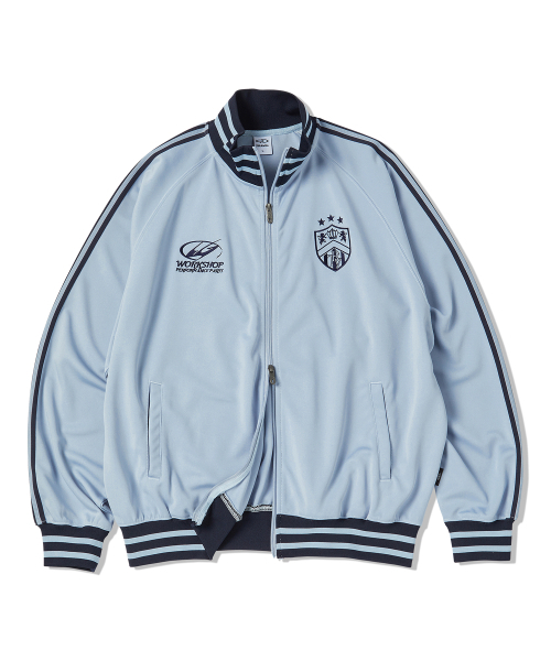 TRAVEL（トラベル）の「ジャージトラックジャケットブルー（ナイロンジャケット・レディース・その他・SMALL/MEDIUM/LARGE）」の12枚目の写真