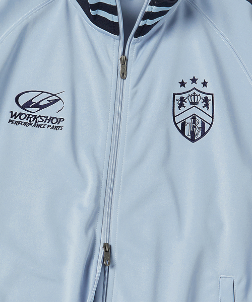 TRAVEL（トラベル）の「ジャージトラックジャケットブルー（ナイロンジャケット・レディース・その他・SMALL/MEDIUM/LARGE）」の9枚目の写真