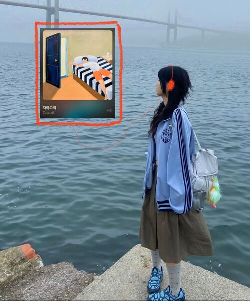 TRAVEL（トラベル）の「ジャージトラックジャケットブルー（ナイロンジャケット・レディース・その他・SMALL/MEDIUM/LARGE）」の7枚目の写真