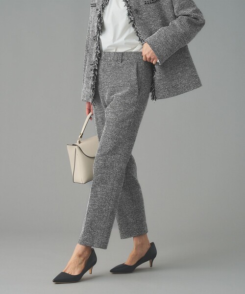 UNITED ARROWS ユナイテッドアローズ　ツイード パンツ セール】2トーン ツイードライク パンツ（スラックス）｜UNITED ARROWS