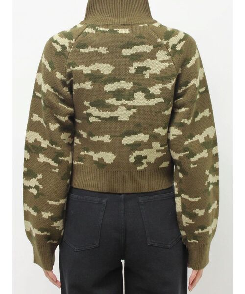 EVRIS（エヴリス）の「コンパクトジャガードニットトップス（ニット/セーター・レディース・ホワイト/ブラック/その他1・FREE）」の20枚目の写真