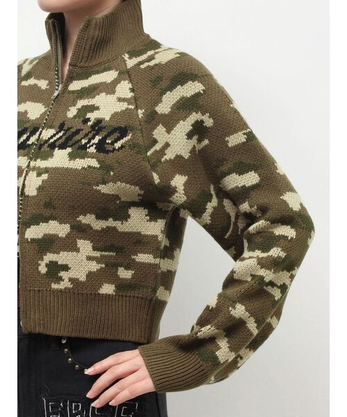 EVRIS（エヴリス）の「コンパクトジャガードニットトップス（ニット/セーター・レディース・ホワイト/ブラック/その他1・FREE）」の22枚目の写真