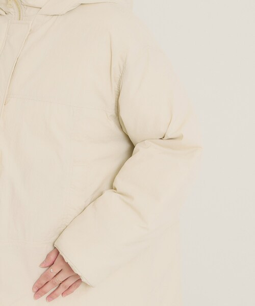 ITS'DEMO（イッツデモ）の「モンスターコート（その他アウター・レディース・ブラック/アイボリー・00）」の18枚目の写真