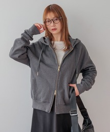 BAYFLOW | [保温性素のある素材]裏起毛スウェットフーディー(パーカー)