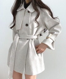 REMUR（レミュール）の「トレンチコート風ハーフコート（トレンチコート）」