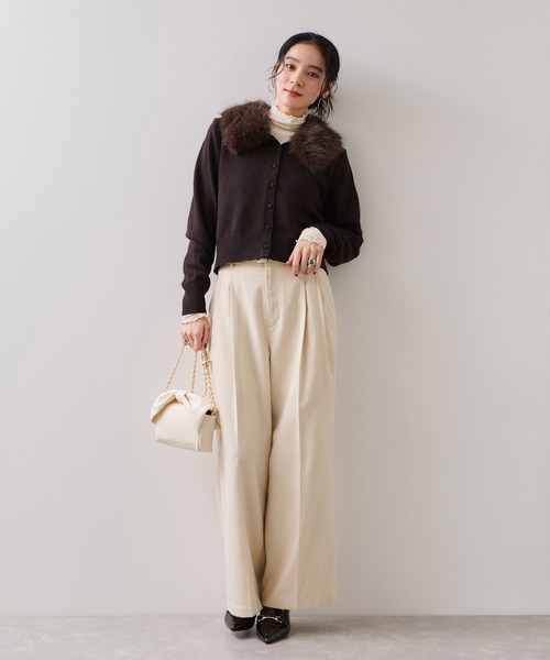 VIS(ビス)の「リボンハンドルチェーンショルダーバッグ/2WAY(ショルダーバッグ・レディース・キナリ/ブラック/シルバー・FREE)」の21枚目の写真