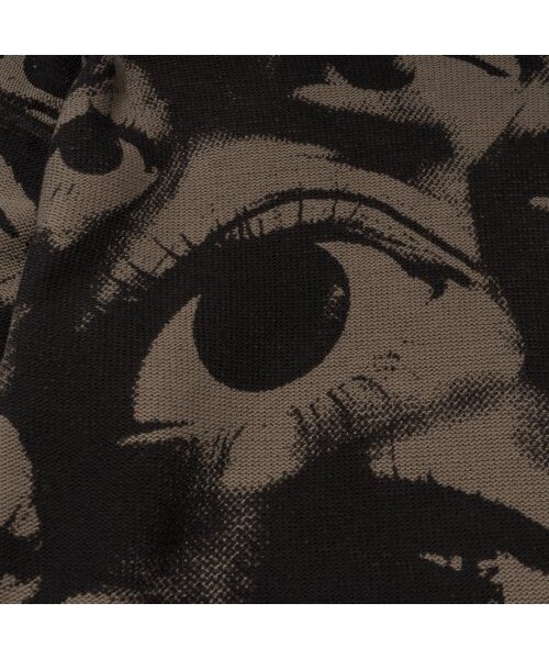 EXTRAORDINARY(エクストラオーディナリー)の「EYES PRINTING SWEATER BEIGE(ニット/セーター・メンズ・その他・LARGE/MEDIUM/X-LARGE)」の5枚目の写真