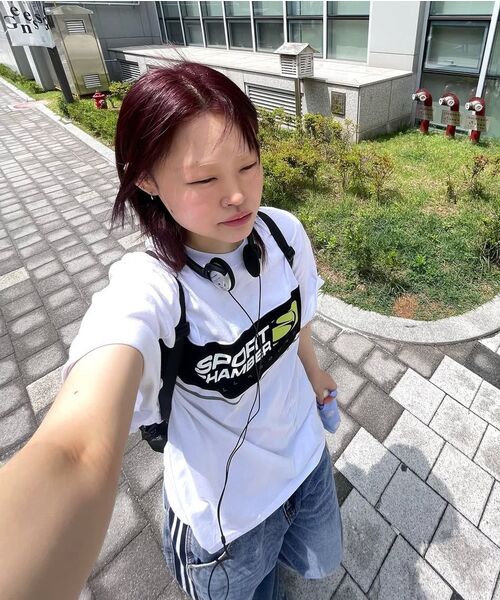 SPORT CHAMBER(スポーツチャンバー)の「SCブロックフラッシュTシャツ(ホワイト)(Tシャツ/カットソー・レディース・その他・3/1/2)」の7枚目の写真