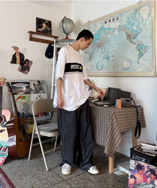 SPORT CHAMBER(スポーツチャンバー)の「SCブロックフラッシュTシャツ(ホワイト)(Tシャツ/カットソー・レディース・その他・3/1/2)」の9枚目の写真