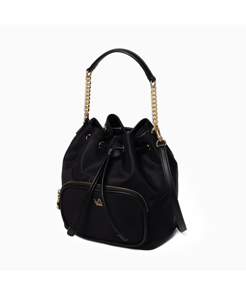 JESTINA(ジェイエスティナ)の「SALVIA JOY SM バケットショルダー BK (JHTCHA9AF161BK280)(ショルダーバッグ・レディース・ブラック・FREE)」の4枚目の写真