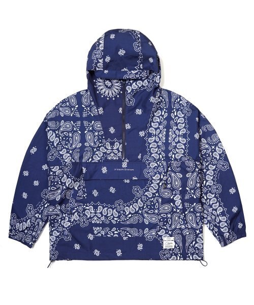 STIGMA(スティグマ)の「23 PAISLEY ANORAK NAVY(ナイロンジャケット・メンズ・その他・LARGE/MEDIUM/X-LARGE)」の1枚目の写真