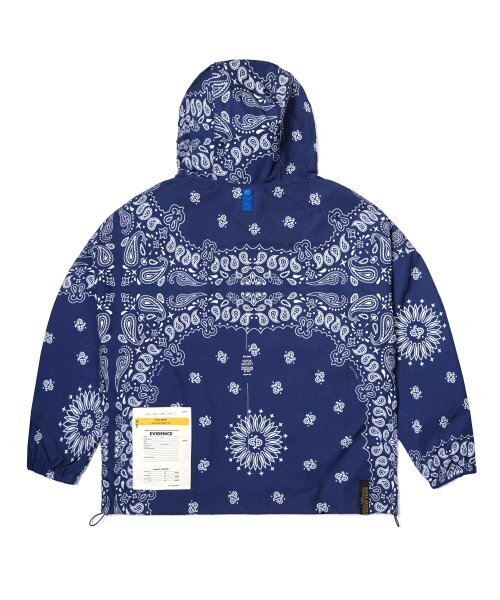 STIGMA(スティグマ)の「23 PAISLEY ANORAK NAVY(ナイロンジャケット・メンズ・その他・LARGE/MEDIUM/X-LARGE)」の2枚目の写真