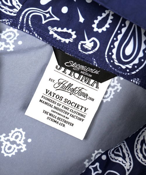 STIGMA(スティグマ)の「23 PAISLEY ANORAK NAVY(ナイロンジャケット・メンズ・その他・LARGE/MEDIUM/X-LARGE)」の3枚目の写真