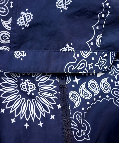 STIGMA(スティグマ)の「23 PAISLEY ANORAK NAVY(ナイロンジャケット・メンズ・その他・LARGE/MEDIUM/X-LARGE)」の4枚目の写真
