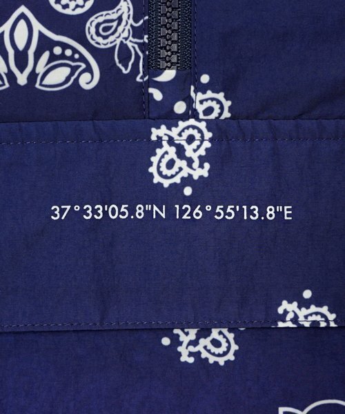 STIGMA(スティグマ)の「23 PAISLEY ANORAK NAVY(ナイロンジャケット・メンズ・その他・LARGE/MEDIUM/X-LARGE)」の7枚目の写真