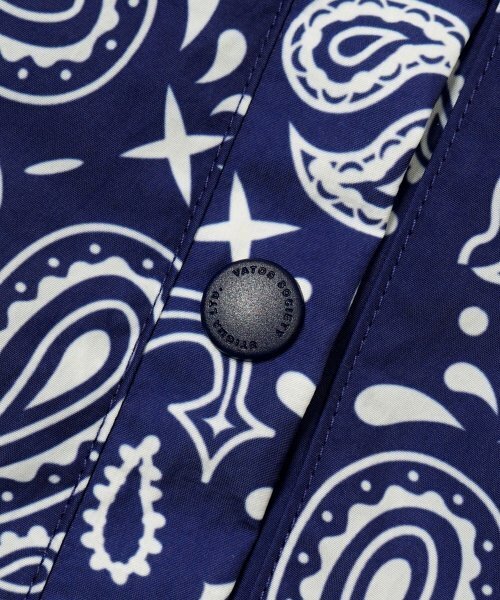STIGMA(スティグマ)の「23 PAISLEY ANORAK NAVY(ナイロンジャケット・メンズ・その他・LARGE/MEDIUM/X-LARGE)」の9枚目の写真