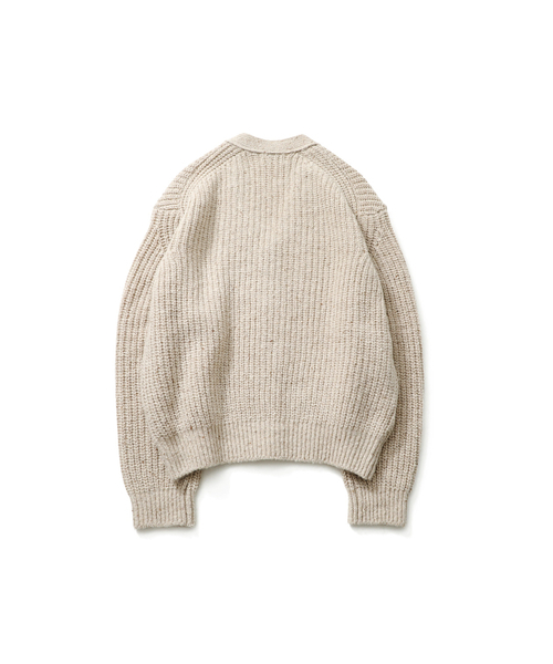 HORLISUN（ホーリーサン）の「Eliot Low Gauge Knit Cardigan Oatmeal（カーディガン/ボレロ・レディース・その他・LARGE/MEDIUM）」の5枚目の写真