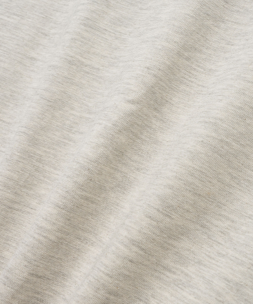 WEST GRAND BOULEVARD(ウエストグランドブルバード)の「セミオーバーシルケットコットンUネックロングスリーブオートミール(Tシャツ/カットソー・メンズ・その他・X-LARGE)」の6枚目の写真