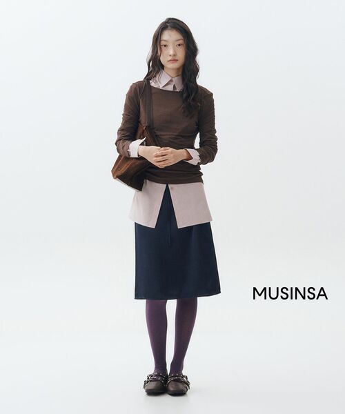 KHIHO（キホ）の「トリベルフラットブラウン（バレエシューズ・レディース・ブラウン・23cm/23.5cm/24cm/24.5cm/25cm）」の11枚目の写真
