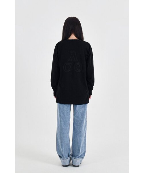 APOSTROPHE COMMA(アポストロフィコンマ)の「リフレクティブ ACO バックロゴ 長袖Tシャツ (ブラック)(Tシャツ/カットソー・メンズ・その他・LARGE/MEDIUM/SMALL/X-LARGE)」の6枚目の写真