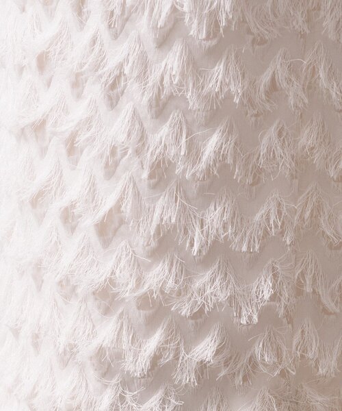 GALLEST(ギャレスト)の「【オケージョン/セレモニー】フリンジタイトスカート(スカート・レディース・オフホワイト/ブラック・36/38/40)」の16枚目の写真