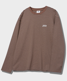 マルチストライプロングスリーブTシャツ (JQ5TSU021BR)