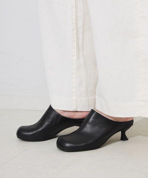 SLOBE IENA（スローブイエナ）の「SLOBE スクエアトゥミュール（その他シューズ・レディース・ブラック・23cm/23.5cm/24cm/24.5cm）」の12枚目の写真