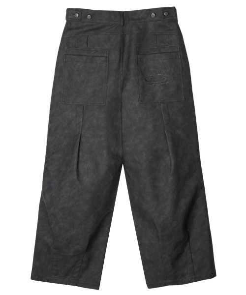 IDWS(アイドンワナセル)の「Hibiki Vegan Leather Pants Charcoal(その他パンツ・レディース・その他・1/0/2)」の3枚目の写真