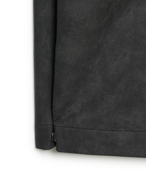 IDWS(アイドンワナセル)の「Hibiki Vegan Leather Pants Charcoal(その他パンツ・レディース・その他・1/0/2)」の6枚目の写真