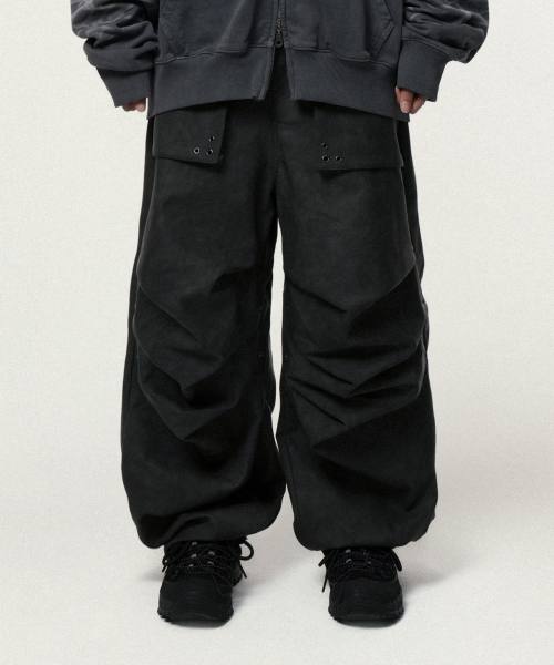 IDWS(アイドンワナセル)の「Hibiki Vegan Leather Pants Charcoal(その他パンツ・レディース・その他・1/0/2)」の12枚目の写真