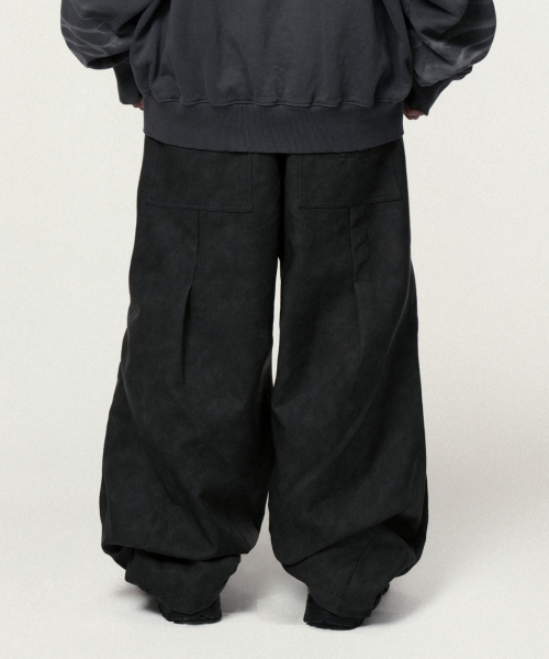IDWS(アイドンワナセル)の「Hibiki Vegan Leather Pants Charcoal(その他パンツ・レディース・その他・1/0/2)」の14枚目の写真