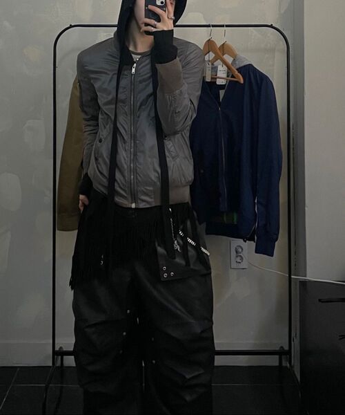IDWS(アイドンワナセル)の「Hibiki Vegan Leather Pants Charcoal(その他パンツ・レディース・その他・1/0/2)」の16枚目の写真