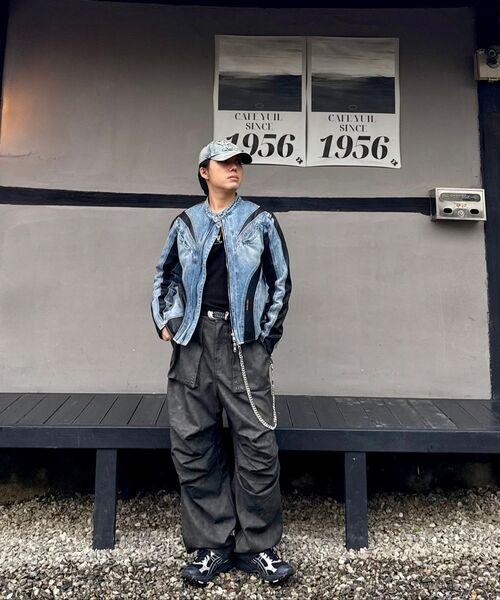 IDWS(アイドンワナセル)の「Hibiki Vegan Leather Pants Charcoal(その他パンツ・レディース・その他・1/0/2)」の17枚目の写真