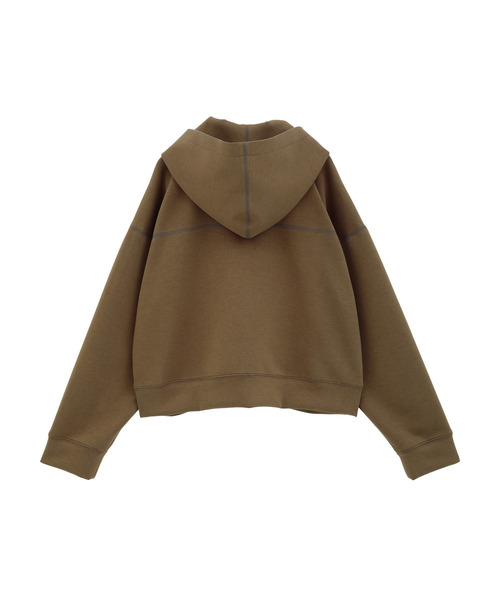 CONVERSE TOKYO(コンバーストウキョウ)の「ONEPOINT STAR★ SHORT HOODIE(パーカー・レディース・ブラック/ブラウン/グリーン・FREE)」の14枚目の写真