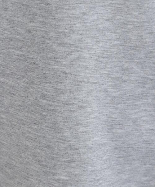 SHOO・LA・RUE(シューラルー)の「【セットアップ可/S-LL/なめらかタッチ】オーバーサイズゆるパーカ(パーカー・レディース・アイボリー/グレー・00)」の13枚目の写真